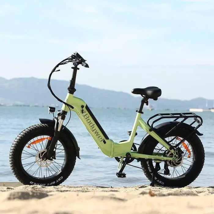 F20pro Elektrofahrräder 20 * 4,0 Fat Tyre E-Bike Tragfähigkeit 264 lbs 25km/h