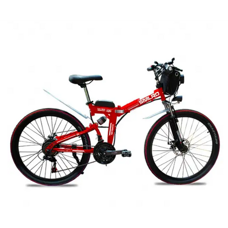 SMLRO MX300 Electric Folding Bike Single Drive for Mountain & City Riding-Shipped from China