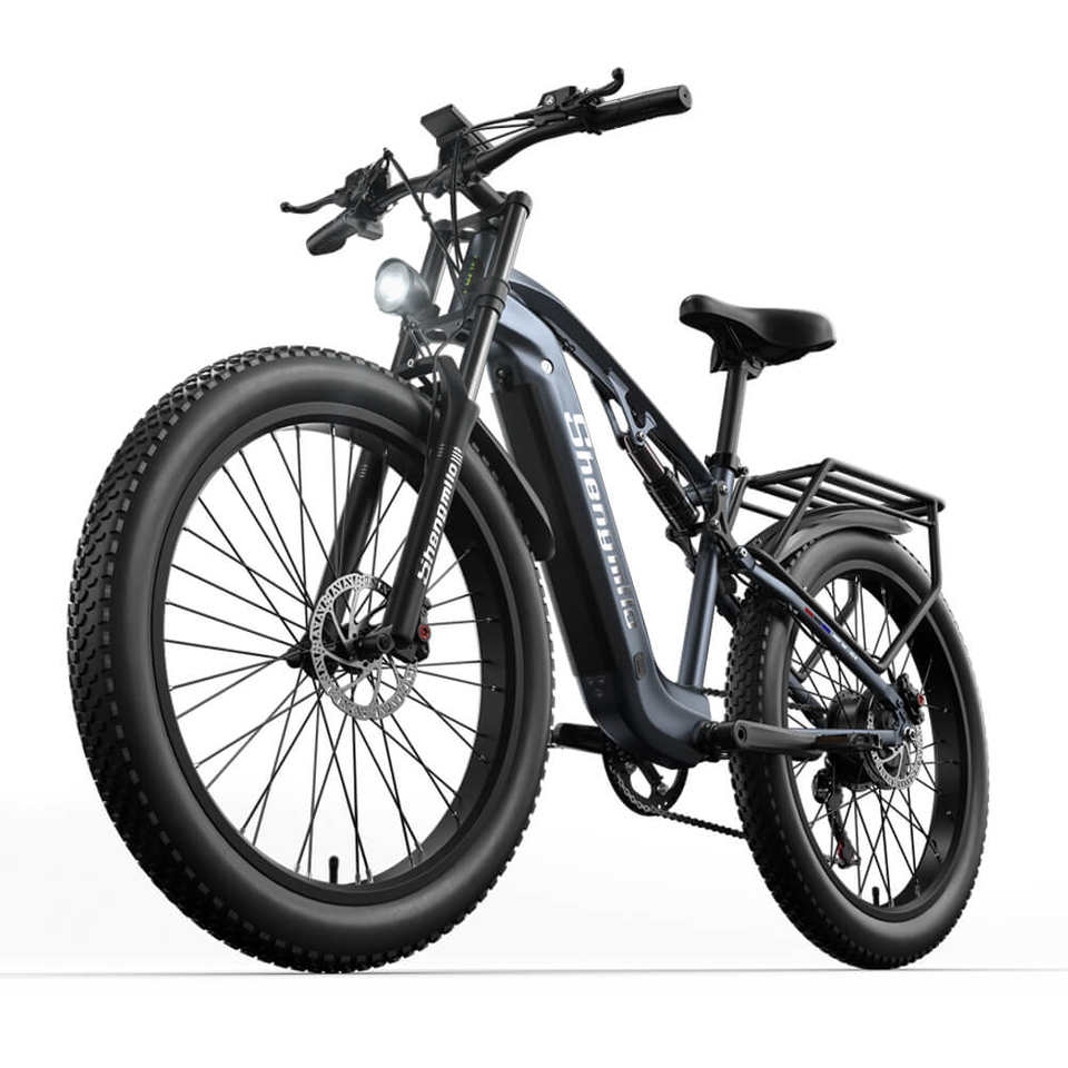 Shengmilo MX05 Electric Mountain Bike 48V17.5AH for Battery 26x3.0 Tires 31KG