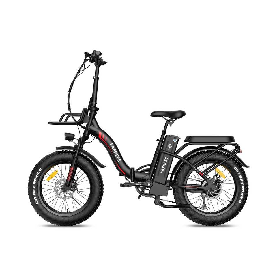 Fafrees F20 Max Electric Folding Bike with Integrated 7-Speed Lithium Battery Aluminum Alloy Frame Free Shipping UK Product