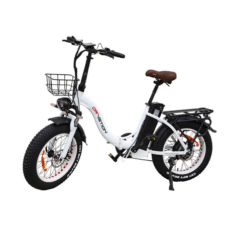 DrVetion CT20 Electric Fat Bike 48V 750W up to 45km/h 250W Rear Hub Motor Aluminum Frame 60km Range