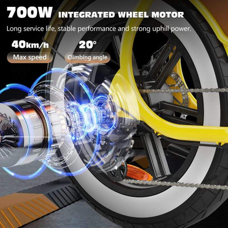 HIDOS HD-C8 Electric Bicycle Motor High-Density Performance Product