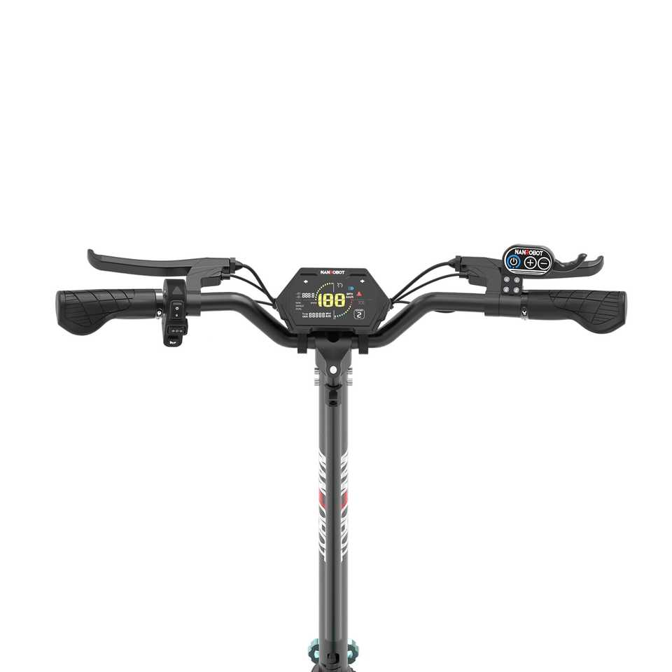 For NANROBOT LIGHTNING PRO 1000W Electric Scooter 8 Inch Fat Tires Max Speed 50km/h Off-Road Capable 200kg Load Citycoco Scooter