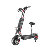 Manke MX5 Electric Scooter for Adults Off-Road 500W Motor 10 Inch Tires Double Seats Lithium Battery 50km/h Max Speed 60km Range