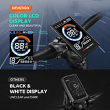 DrVetion At20 Black-Gray Electric Fat Bike 48V 750W up to 45km/h with 10AH/15AH/20AH Motor Options