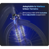 GRUNDIG GCB-1 E-Bike Ice blue