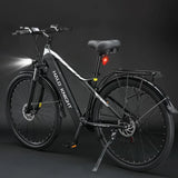 Halo Knight H02 Electric Bike, 750W Brushless Motor, 48V 16Ah Battery, 29*2.1-inch Tires - Black