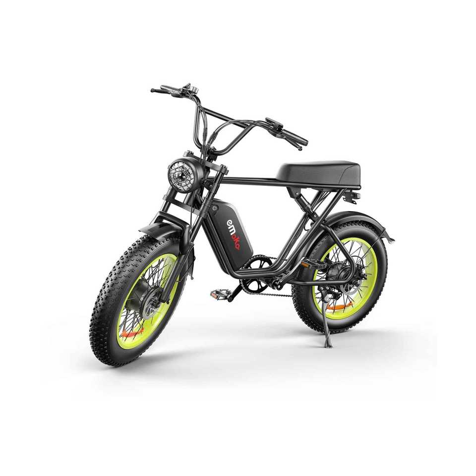 Emoko C91 Dual Motor Electric Mountain Bike Lightweight Aluminum Frame 48V Lithium Battery 250W Rear Hub Motor 60km Range Fat