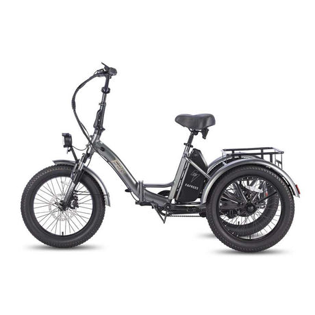 FAFREES F20 Mate 500W Motor Heavy Duty Ebike Electric Cargo Trike 180kg Capacity 110KM Range, Folding Design EU UK