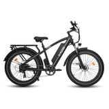 HAOQI for UL Certified Black Leopard Pro Fat Tire Electric Bike