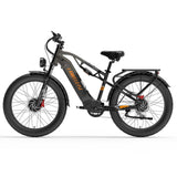 For LANKELEISI MG800Max 2000W Dual Motor 26\" Fat Tires All Terrain Electric Mountain Bike