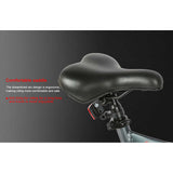 SY26-II Integrated 48v 250W Rear Hub Motor Electric Mountain Bike with Carbon Aluminum Frame Disc Brake System and 60km Range