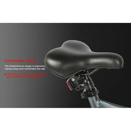 SY26-II Integrated 48v 250W Rear Hub Motor Electric Mountain Bike with Carbon Aluminum Frame Disc Brake System and 60km Range