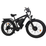 (USA Stock & Ship from China) SMLRO XDC600 Plus Dual Motors Electric Bike  Hydralic Disc Brake All Black