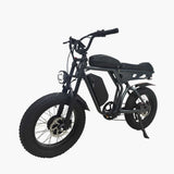 SMLRO U8 PLUS Dual Motor & Dual Battery (48V 21Ah & 19.2Ah) Electric Bike-2000W for 3000W Black/Yellow