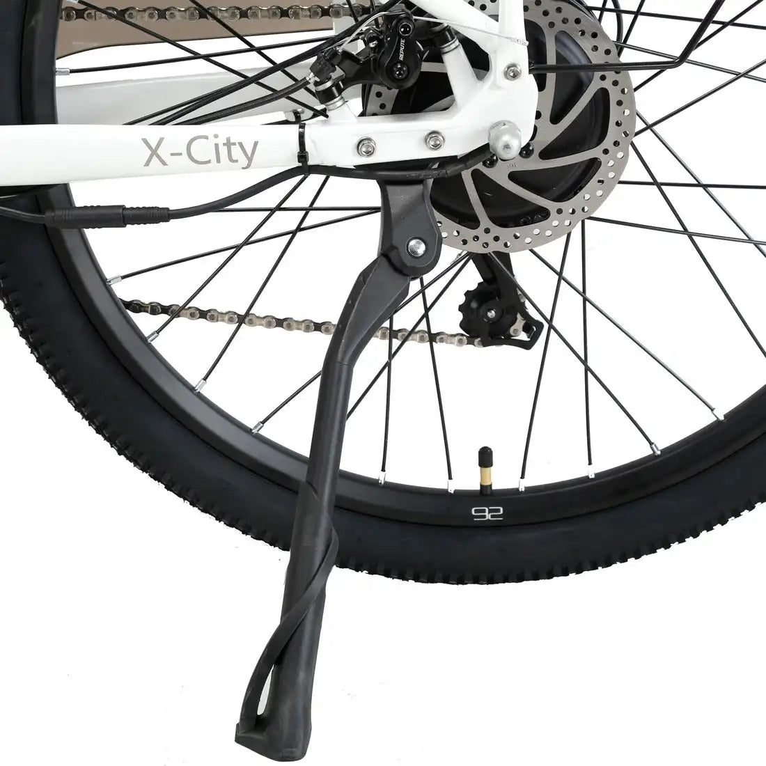 CYSUM X-City Women's Electric City Bike 26-Inch Aluminum with 250W 10Ah Motor Speed 25km/h EN Certified