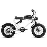 MEELOD DK300 PLUS 1200W Motor Electric Scooter 50-100 Miles Range Black & White