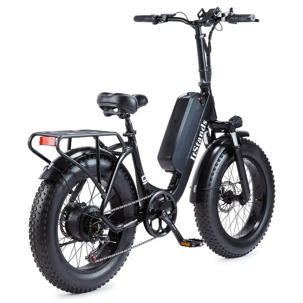 U1 Fat tire one piece Step-Through Design Ebike  800W 48V 15Ah  High-Performance Electric Bicycle