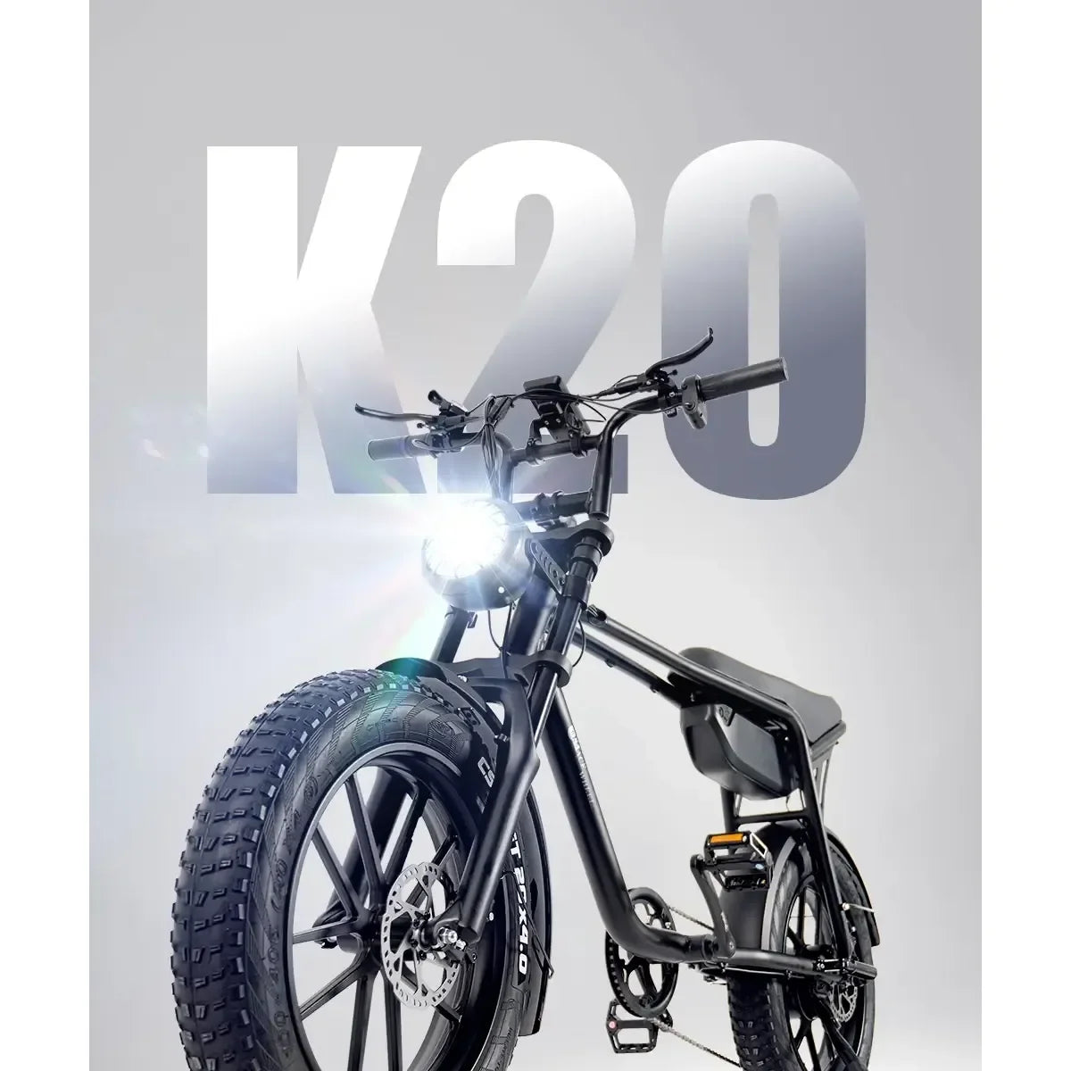 CMACEWHEEL K20 Adventure Electric Bicycle 17Ah Battery Capacity 48v 5 Levels Speed Control Electric Bike Lithium Power Supply