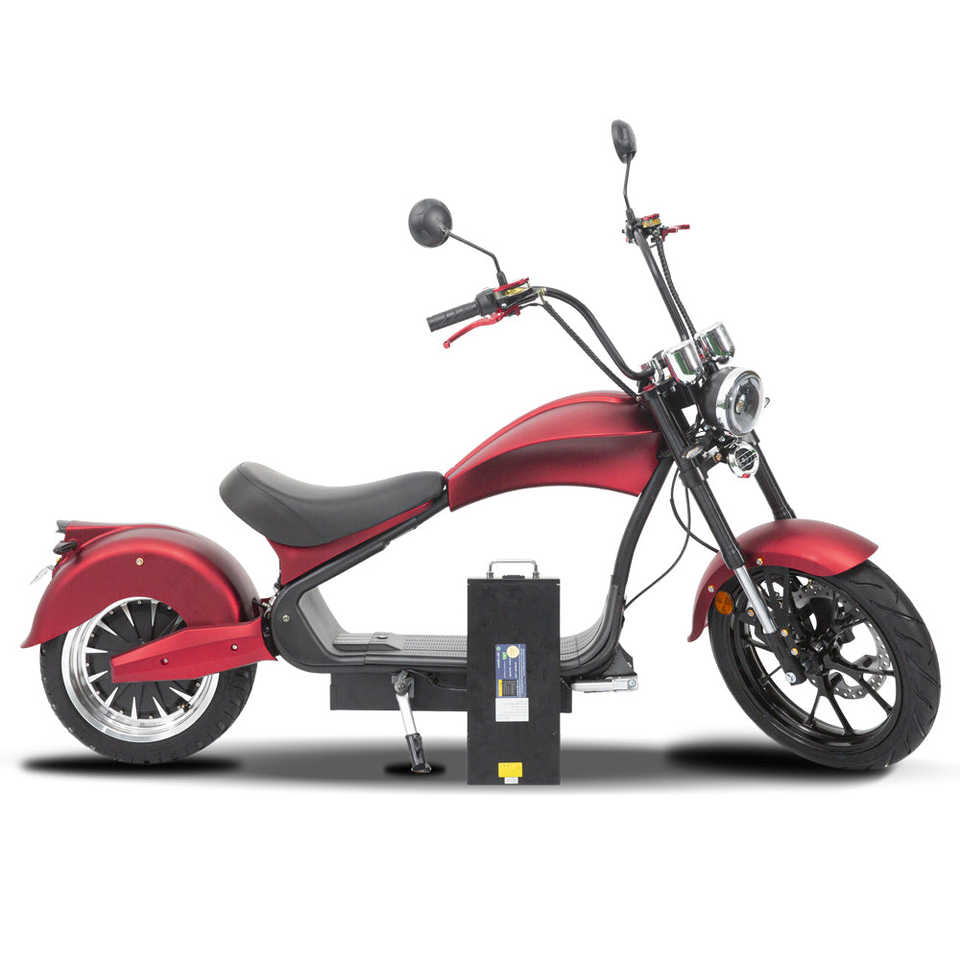 EU Warehouse MH3 3000W 60V 30Ah Battery Citycoco Chopper 2 Wheel Motorcycle