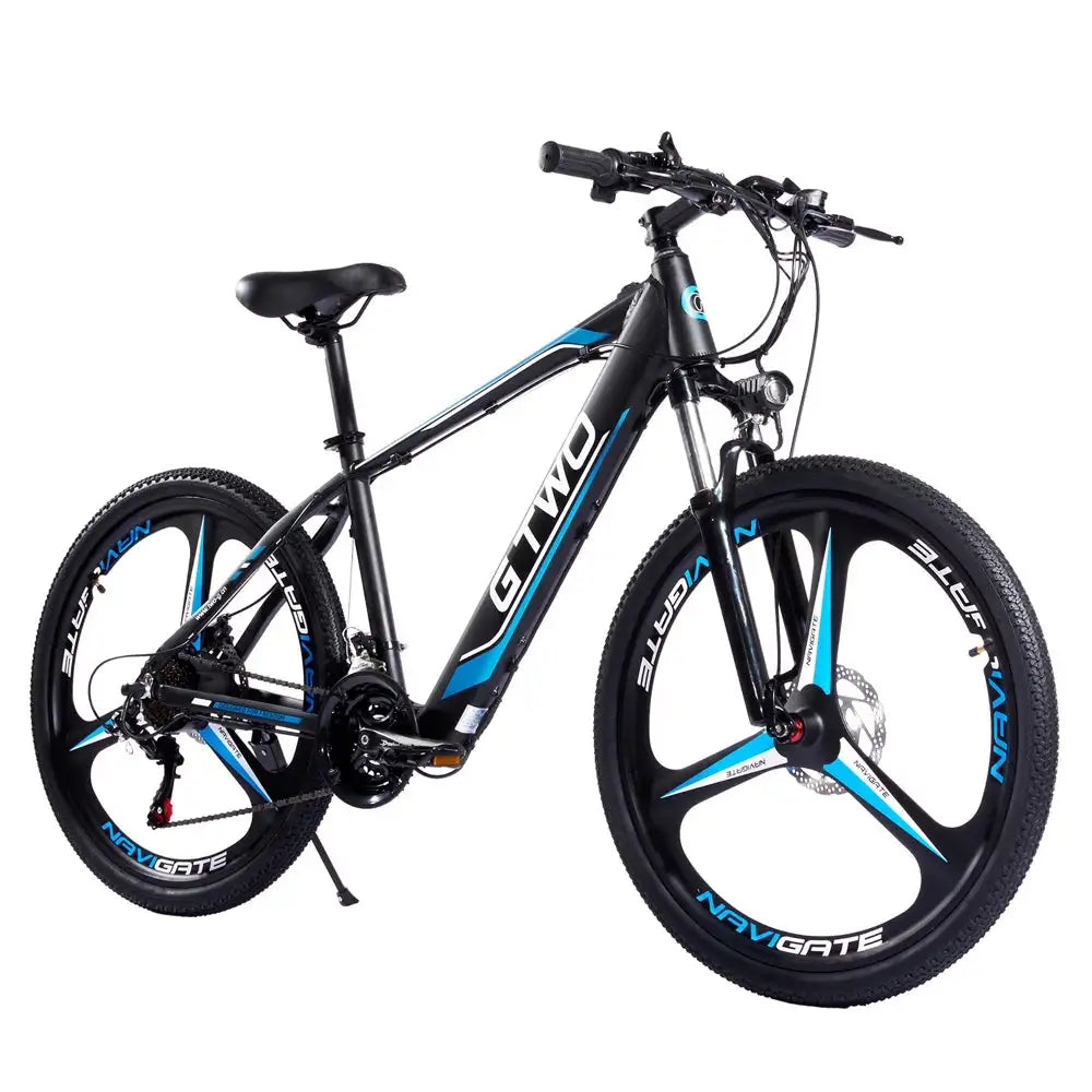 GTWO F1 26inch Electric City Bike with 350W 48V 15Ah Motor Aluminum Alloy Shimano 21S LCD Display