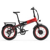 LANKELEISI X2000 MAX 2000W Dual Motor Foldable Electric Mountain Bike 48V Lithium Battery Central Motor Tube Battery New Arrival
