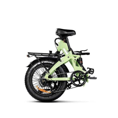 Bodywel F20pro 20*4.0 Fat Tyre E-Bike 250W Motor 25km/h Speed 264lbs Load Capacity 48V 15AH Battery Max 120KM Range Black/Green