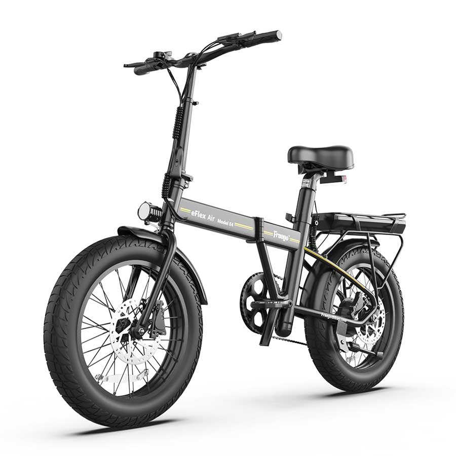 Freego E4 Pro  Folding Electric Bike with Dual Battery & Long range