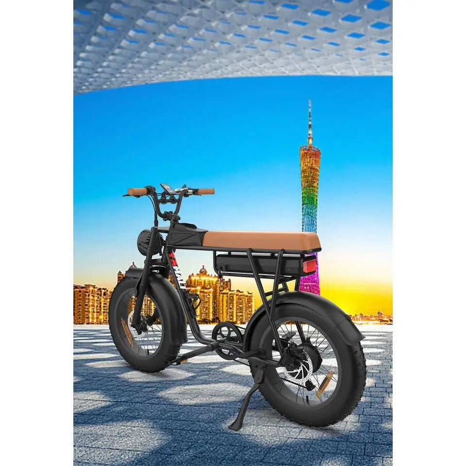 DOTMALL 350W 48V 18Ah Electric Mountain Bike YAMALI 20 Zoll E-Bike High Performance Electrfahrrad