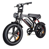 GT20 Electric Bike with 1000W Power 50KM/H Speed 60KM Range 60V Voltage 20 Fat Tires for Thrilling & Lightweight Rides