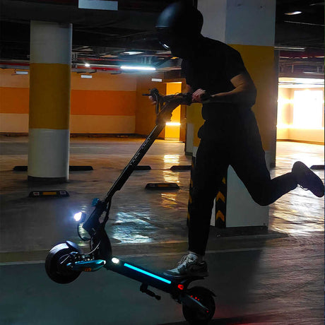 For NANROBOT LIGHTNING PRO 1000W Electric Scooter 8 Inch Fat Tires Max Speed 50km/h Off-Road Capable 200kg Load Citycoco Scooter