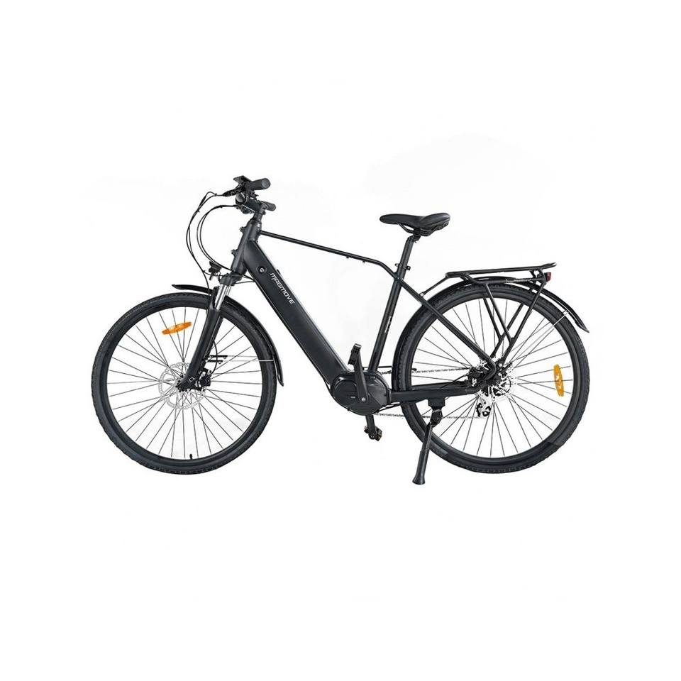 MAGMOVE CEH56M Bicicletta Elettrica da Città con Bafang 250W 50km di Batteria Integrata 60km di Potenza Alimentazione Solare