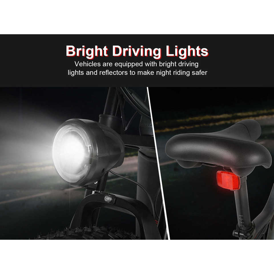 RSA08-II 1000W All Terrain Electric Bicycle with 72v 8000W/15000W 60km Range 60ah Max Battery Storage 48v 1000W Motor Power