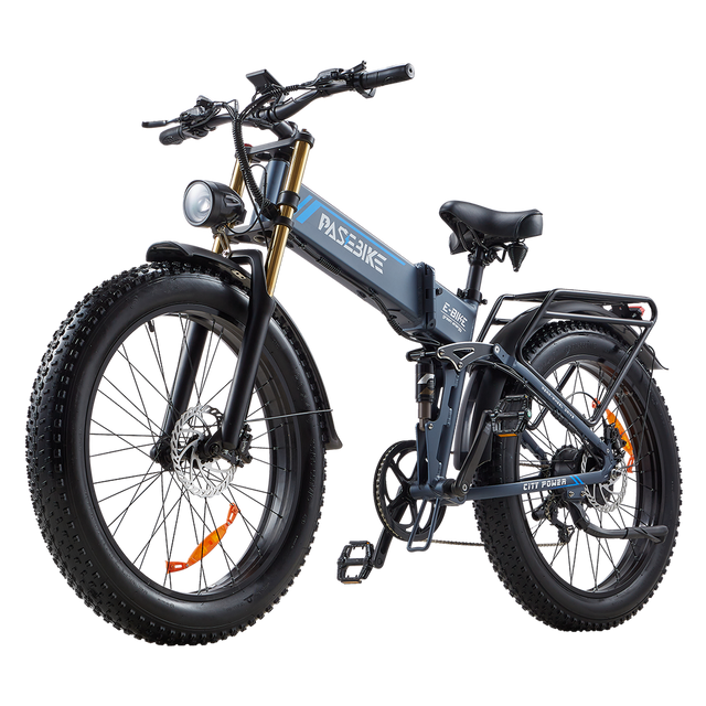 PASEBIKE P26 PLUS Foldable 48V 250W Central Motor Off-Road Electric Dirt Bike with Integrated 48V Lithium Battery