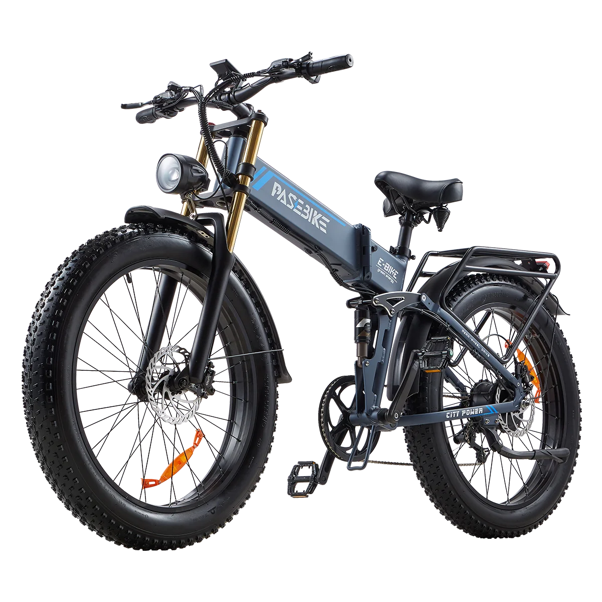 PASEBIKE P26 PLUS Foldable 48V 250W Central Motor Off-Road Electric Dirt Bike with Integrated 48V Lithium Battery