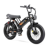 PURE UNICORN U5 Electric Dirt Bike 1000W Sportbike with Lithium Battery Fat Tire Moped Electric Motorcycles