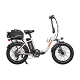 U3 Premium Electric Folding Bike with Full Suspension and Foldable Fat Tire Providing Comfort and Stability