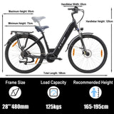 TTGO C7 (ZZ-28ST) Mid-Drive Electric City E-Bike