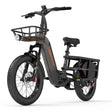 For LANKELEISI Wombat-1 1000W Long Range Electric Cargo Bike with High Power Performance