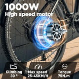 RANDRIDE YG70 Electric City Bike 27.5inch 48V 14Ah Front Suspension Rear Rack Central Motor 50km Range 15ah Battery Capacity