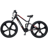 RANDRIDE YX90M Electric Mountain Bike 26 Inches Full Suspension Frame
