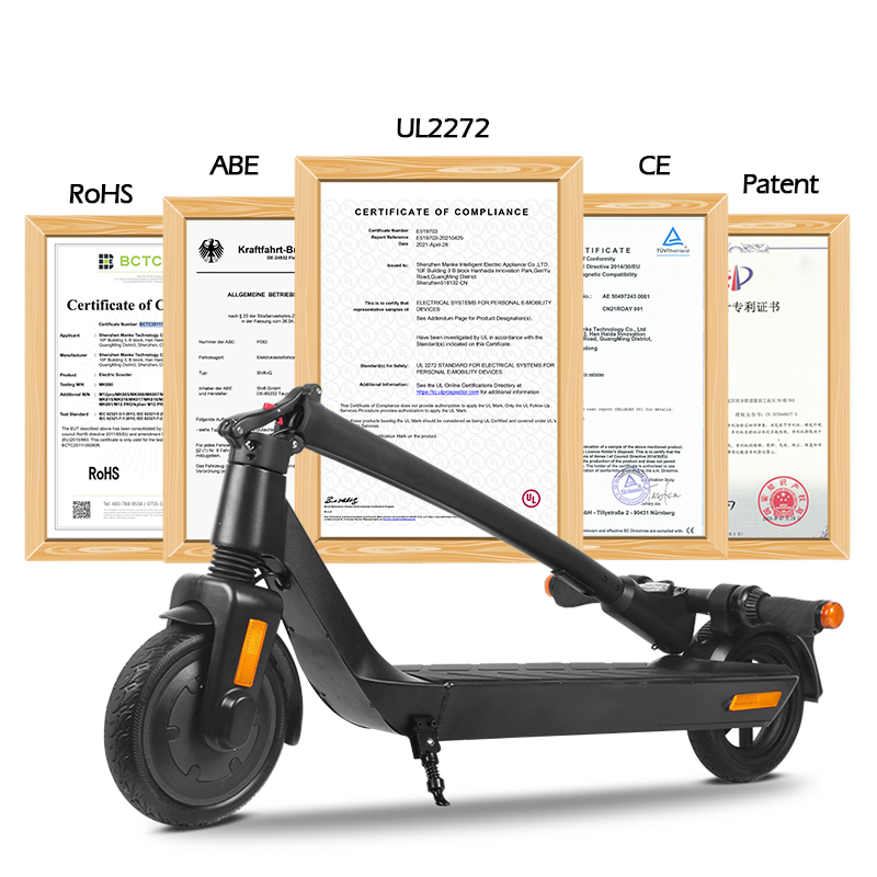 Mankeel MK090 Steed Two-Wheel Electric Scooter 1000W Motor Power 8.5 Inch Tire Front Brake 3-Speed Adjustable 60km Range 120kg