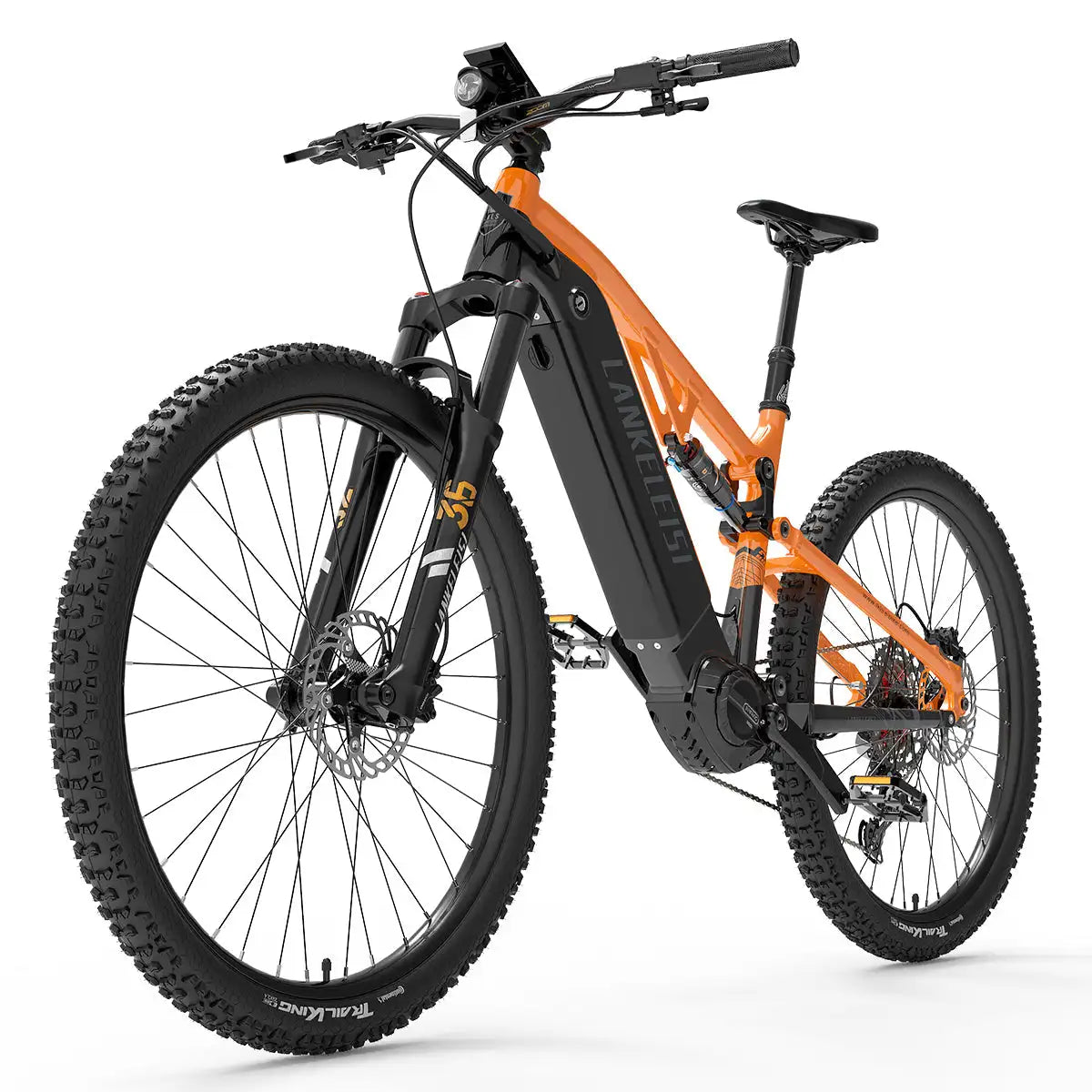 LANKELEISI GT800 48V 12-Speed Electric Mountain Bike with down Tube Lithium Battery and Aluminum Alloy Frame New Arrival