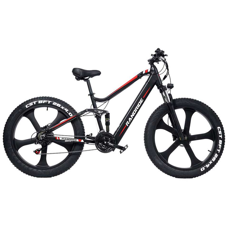 RANDRIDE YX90M 26 Inches Full Suspension Electric Mountain Bike Frame