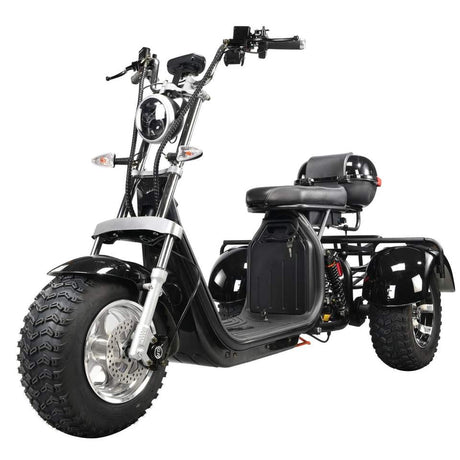 EHoodax 05WQ Electric Tricycles 18-Inch Fat Electric Scooter with 2000W Motor Maximum Load 18 Inches Maximale Last