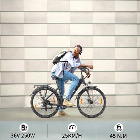 TTGO C3 (HZ-28ST) Electric City Bike for Urban Commute