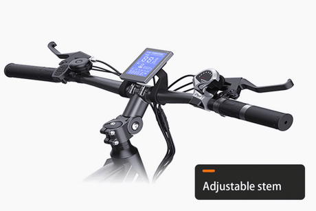 HAOQI for UL Certified Black Leopard Pro Fat Tire Electric Bike