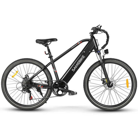 RS-A01 Men's Electric Commuter Bike Central Motor Rear Hub Motor Integrated Battery 50km Range Smart Electronic System 60km