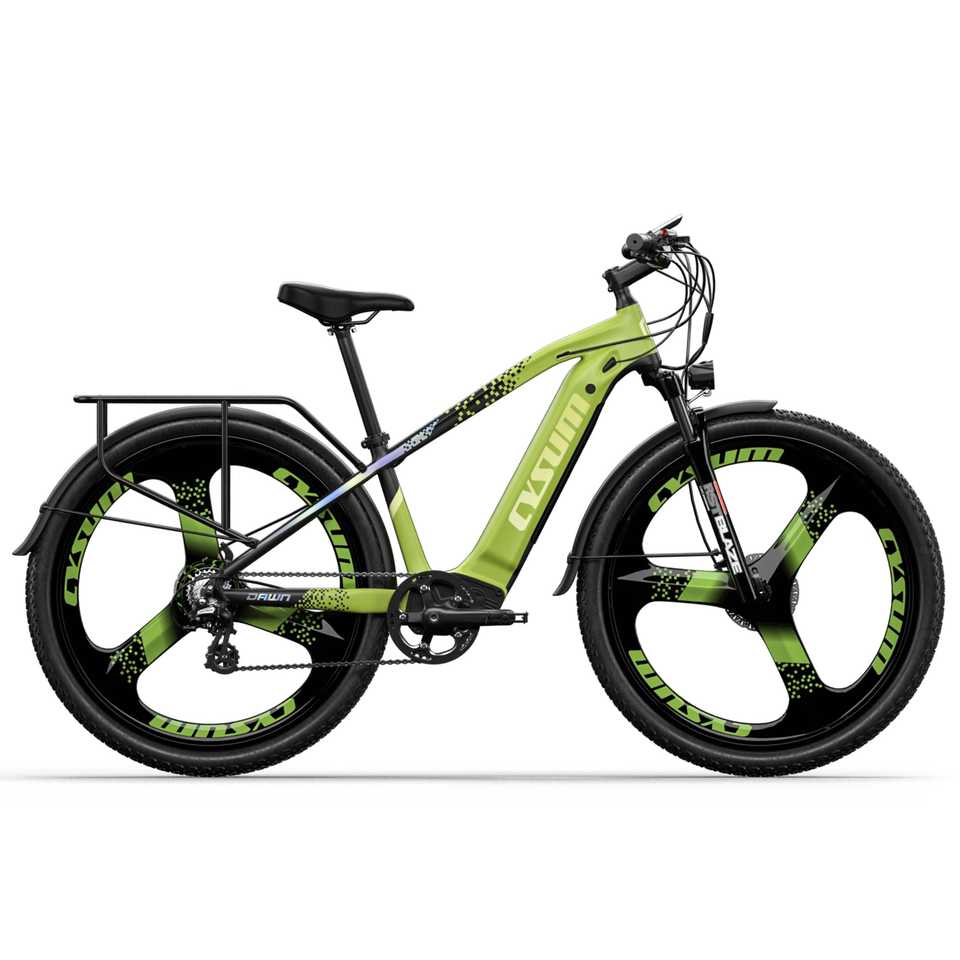CYSUM Speedy M520 Electric City Bike 29 Commuter 500W Brushless Motor 6061 Aluminum Alloy Frame 29x2.1 Fat Tires