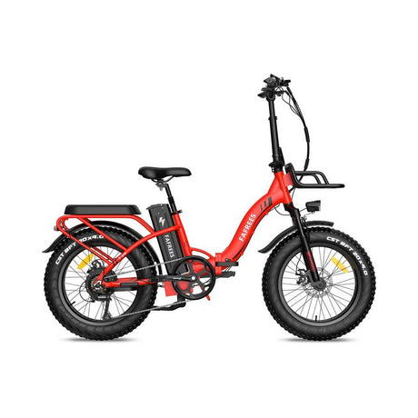 Fafrees F20 Max Electric Folding Bike with Integrated 7-Speed Lithium Battery Aluminum Alloy Frame Free Shipping UK Product